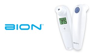 How to use BION Non Contact Thermometer HB500  English [upl. by Kari]