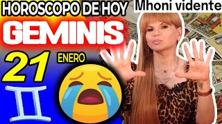 𝐋𝐋𝐎𝐑𝐄 𝐂𝐎𝐍 𝐓𝐔 𝐋𝐄𝐂𝐓𝐔𝐑𝐀❗️😭🔮 𝐄𝐋 𝐊𝐀𝐑𝐌𝐀 𝐓𝐄 𝐏𝐀𝐆𝐀💎 MONHI VIDENTE 🔮 Horoscopo de hoy GEMINIS 21 DE ENERO 2024 [upl. by Ramal763]