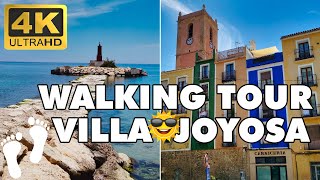 The Happiest Town in Spain VILLAJOYOSA Spain 🌞 Costa Blanca ► Walking Tour 4K ► [upl. by Adniralc938]