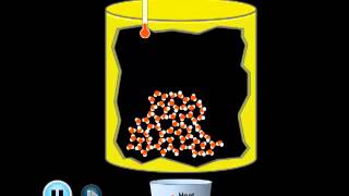 Simulation of Melting and Vaporizing Water [upl. by Hestia]