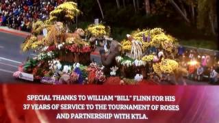 KTLA 2017 Rose Parade closing credits [upl. by Susejedairam163]