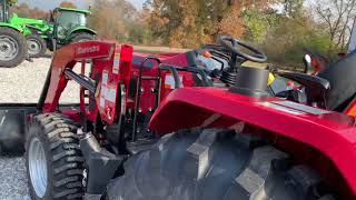 “Unboxing” Mahindra 5145 Utility Tractor First Look Part 2 [upl. by Micheal]