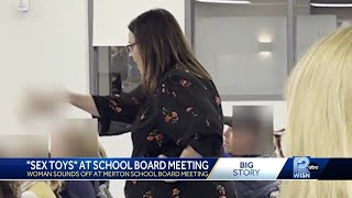 Sex toys at school board meeting [upl. by Kristel]