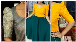 30 മിനിറ്റിൽ Crop Top സ്റ്റിച്ച് ചെയ്യാം Trendy puff Sleeves Cutting And Stitching [upl. by Aleece48]