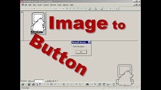 Make an Image appear and act like a button in Access  DataPig [upl. by Niwled]