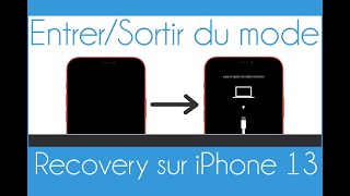 Comment entrer et sortir du mode DFU sur iPhone 13 12 11 XR XS X 8 7 [upl. by Erialc]