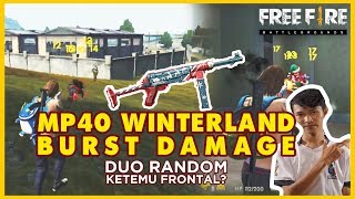 REVIEW SKIN MP40 WINTERLAND GG PARAH [upl. by Sirotek]