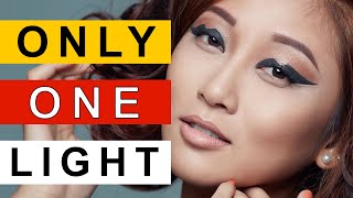 Only One Speed Light  Portrait Photography Lighting Techniques Photoshoot [upl. by Dlanar]