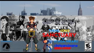 Passion Utada Hikaru  Sanctuary Kingdom Hearts Paramountoons Unite Theme Song Audio [upl. by Asiilanna]