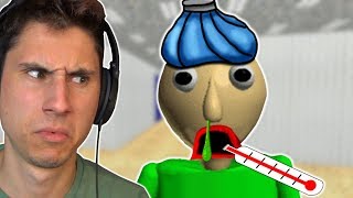 BALDI IS SICK  New Baldis Basics Mod [upl. by Muryh]