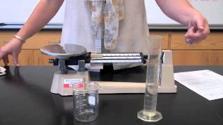 how to use a triple beam balance [upl. by Madelaine]