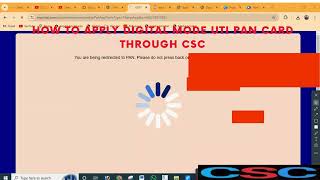 How to apply Digital mode UTI pan card through CSC [upl. by Tirrag]