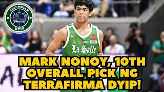 HIGH JUMPER NA SI MARK NONOY 10TH OVERALL PICK  PINILI NG TERRAFIRMA DYIP [upl. by Tuckie]