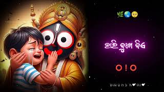 🙏E Jibana Bele Bele Kaliare Bhari Kasta Die🥺Odia HD Jagannath status Videostatus viral ytshorts [upl. by Naic]