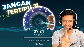 Cara Cek Kecepatan Internet Speed Test 1 [upl. by Eem]