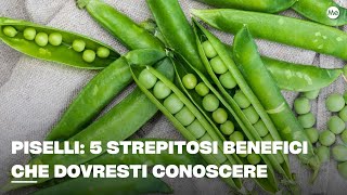 Piselli 5 strepitosi benefici che dovresti conoscere [upl. by Joris206]