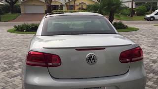 2013 Volkswagen Eos Executive Review and Test Drive by Bill  Auto Europa Naples [upl. by Attinahs]