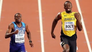 Usain Bolt Loses Last 100m Race Of His Career [upl. by Alyakam]