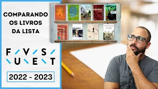 Possíveis COMPARAÇÕES entre os livros da FUVEST  2022 e 2023 [upl. by Aimas495]