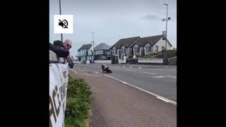 ARA Champion Paul Cassidy’s Crash at the NW200  Thankfully All Ok [upl. by Terrell62]