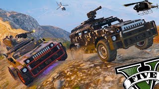 GTA V Online  Rolezinho Comboio OffRoad de Heavy Menacer [upl. by Yrret123]