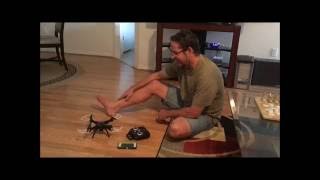 Learning to Fly Drone Syma x5sw [upl. by Sheply]