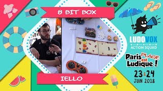 Paris Est Ludique 2018  8 bit box  Iello [upl. by Paterson]