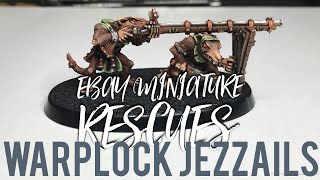 eBay Miniature Rescues  Rescuing Warplock Jezzails [upl. by Kcirrez327]