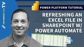 How To Refresh An Excel File In Sharepoint With Power Automate Desktop [upl. by Halas897]