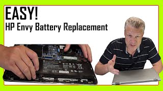 STEP BY STEP HP Envy X360 Laptop Battery Replacement [upl. by Sokin861]