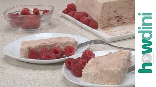 How to Make Raspberry Semifreddo Dessert Recipe [upl. by Elfrieda]