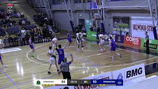 William Carius 28 points Highlights vs Dandenong Rangers [upl. by Ahtram]