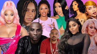 ‼️Nicki Minaj’s sister Ming LINKS with Charlemagne DJ Envy amp Jess Cardi B backtracks on Saweetie [upl. by Morehouse]