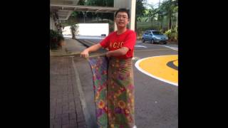 How to wear a Sarong for Males [upl. by Muhan]