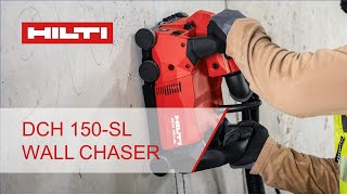 Hilti DCH 150SL wall chaser introduction [upl. by Dranyam]