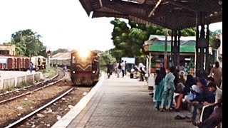 Karakoram Express Crossing Drigh road station 2024 [upl. by Jarek]