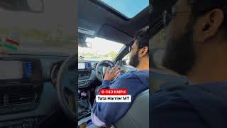 All New Tata Harrier Speed Test 0 to 140 KMPH [upl. by Beatrix]