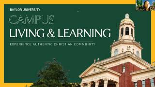 Campus Living amp Learning  Baylor University Admissions [upl. by Jehiah]