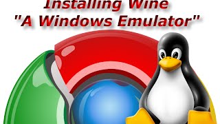 Crouton 4 Chromebook Tutorials Installing Wine a Windows Emulator [upl. by Nnaik965]