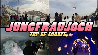 JUNGFRAUJOCH  Top of Europe Full Tour  Switzerland 4k [upl. by Evvy]