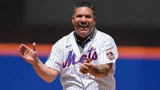 LIVE Bartolo Colón Retires a Met [upl. by Eirek]