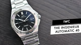 INDEPTH The 2023 IWC Ingenieur Automatic 40 Is Back To Gentas Integrated Design [upl. by Tia]