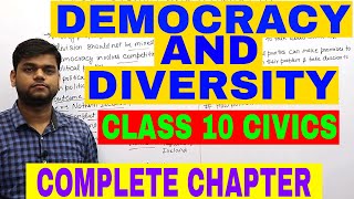 Class 10 civics chapter 3 Democracy and Diversity [upl. by Amoakuh]