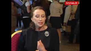 Maya Plisetskaya  last interview in Lithuania 2009 [upl. by Meletius]