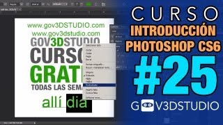 Photoshop CS6 Introductorio 25 Propiedades avanzadas de herramienta de texto [upl. by Christiane]