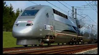 TGV Alstom record del mondo video ufficiale [upl. by Aerdnod66]