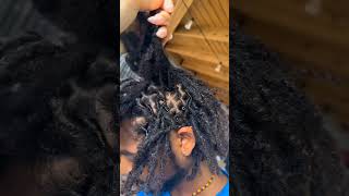 Locs Retwist  Locs Hairstyles  Locs Styles [upl. by Suivatra343]