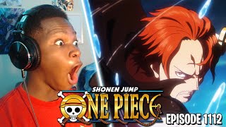 SHANKS DIVINE DEPARTURE One Piece Episode 1112 Reaction [upl. by Annahsed430]