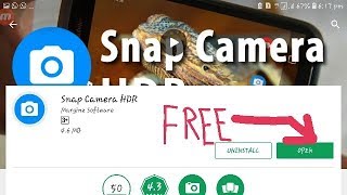 How to downlode Snap camera HDR app free [upl. by Cindie998]