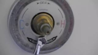 How To Replace Diverter Valve Symmons Temptrol [upl. by Irb]